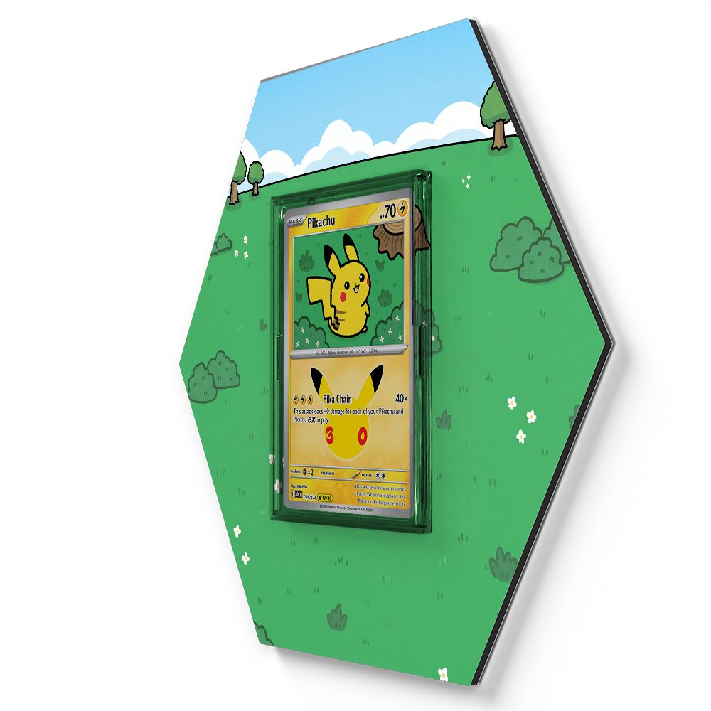 034/128 Pikachu - Extended Artwork Pokemon Card Display