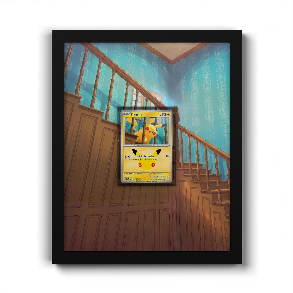 036/128 Pikachu - Extended Artwork Pokemon Card Frame