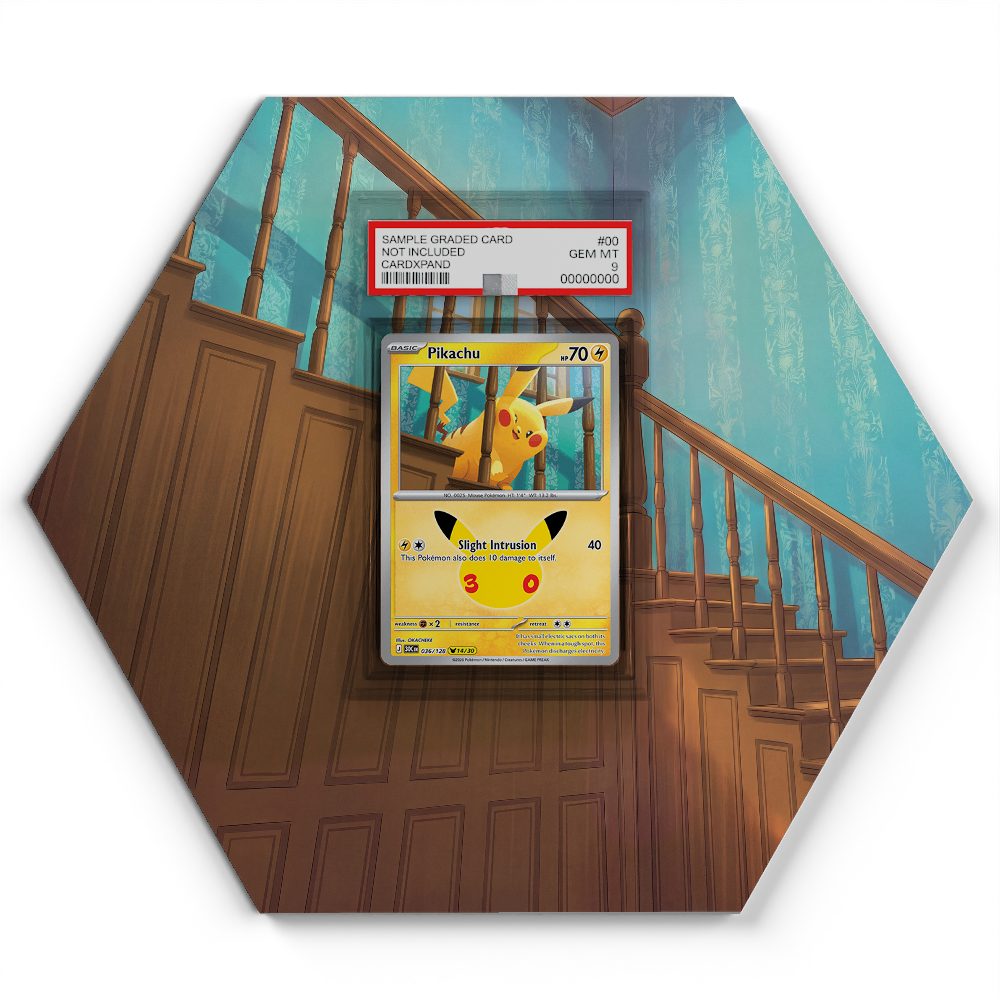 036/128 Pikachu - Extended Artwork Pokemon Card Display