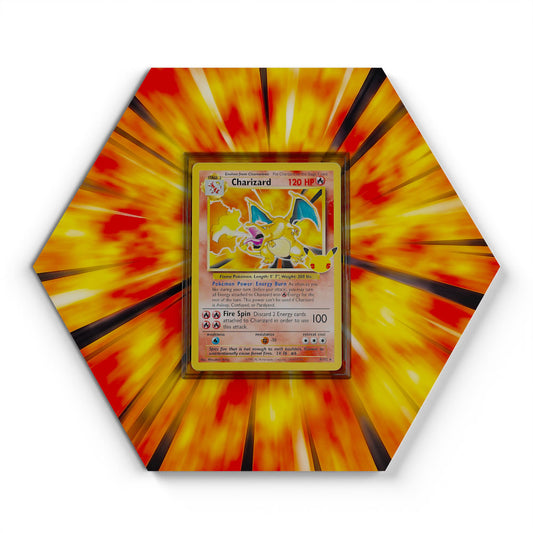 4/102 Charizard - Extended Artwork Pokemon Card Display