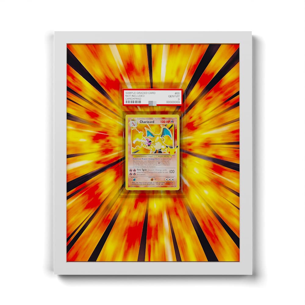 04/102 Charizard - Extended Artwork Framed Pokemon Card Display