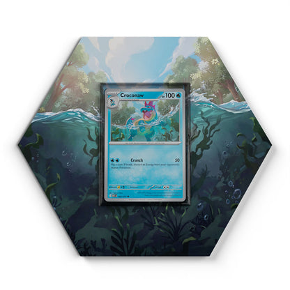 042/217 Croconaw - Extended Artwork Pokemon Card Display