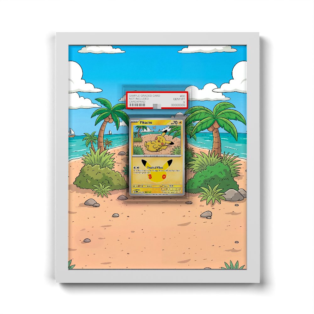 043/128 Pikachu - Extended Artwork Pokemon Card Frame