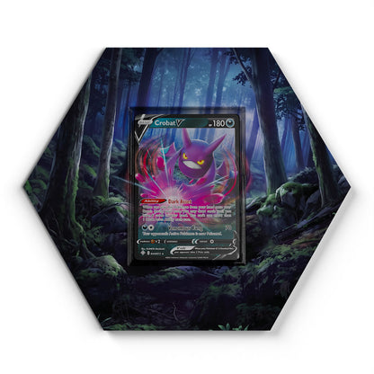 044/072 Crobat V - Extended Artwork Pokemon Card Display