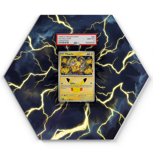 044/128 Pikachu - Extended Artwork Pokemon Card Display