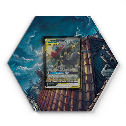 044/150 Umbreon & Darkrai GX - Extended Artwork Pokemon Card Display