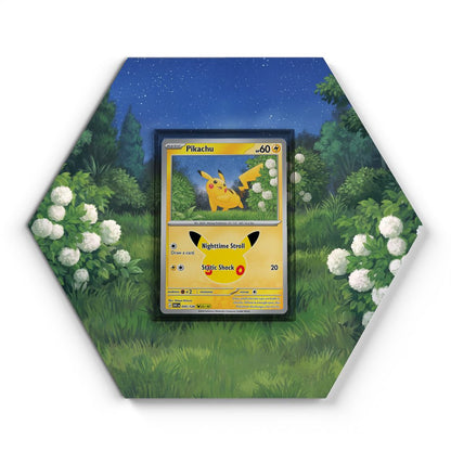 045/128 Pikachu - Extended Artwork Pokemon Card Display