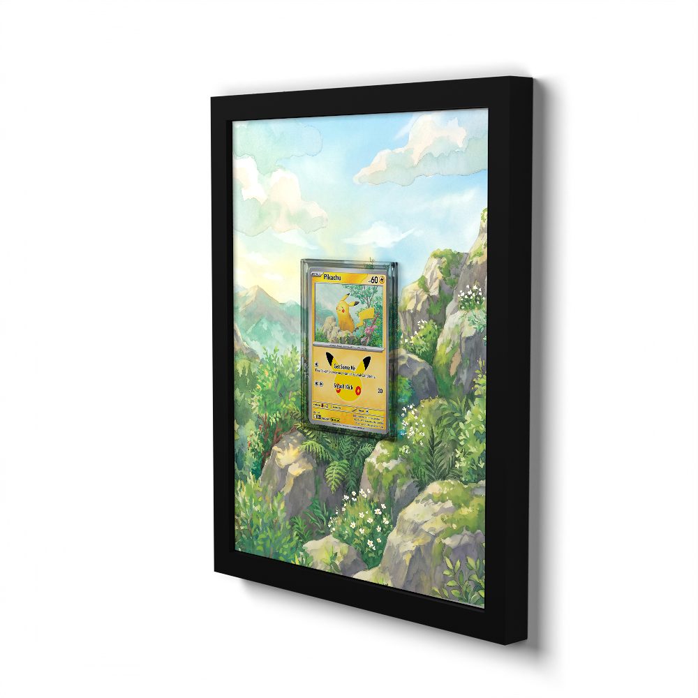 046/128 Pikachu - Extended Artwork Pokemon Card Frame