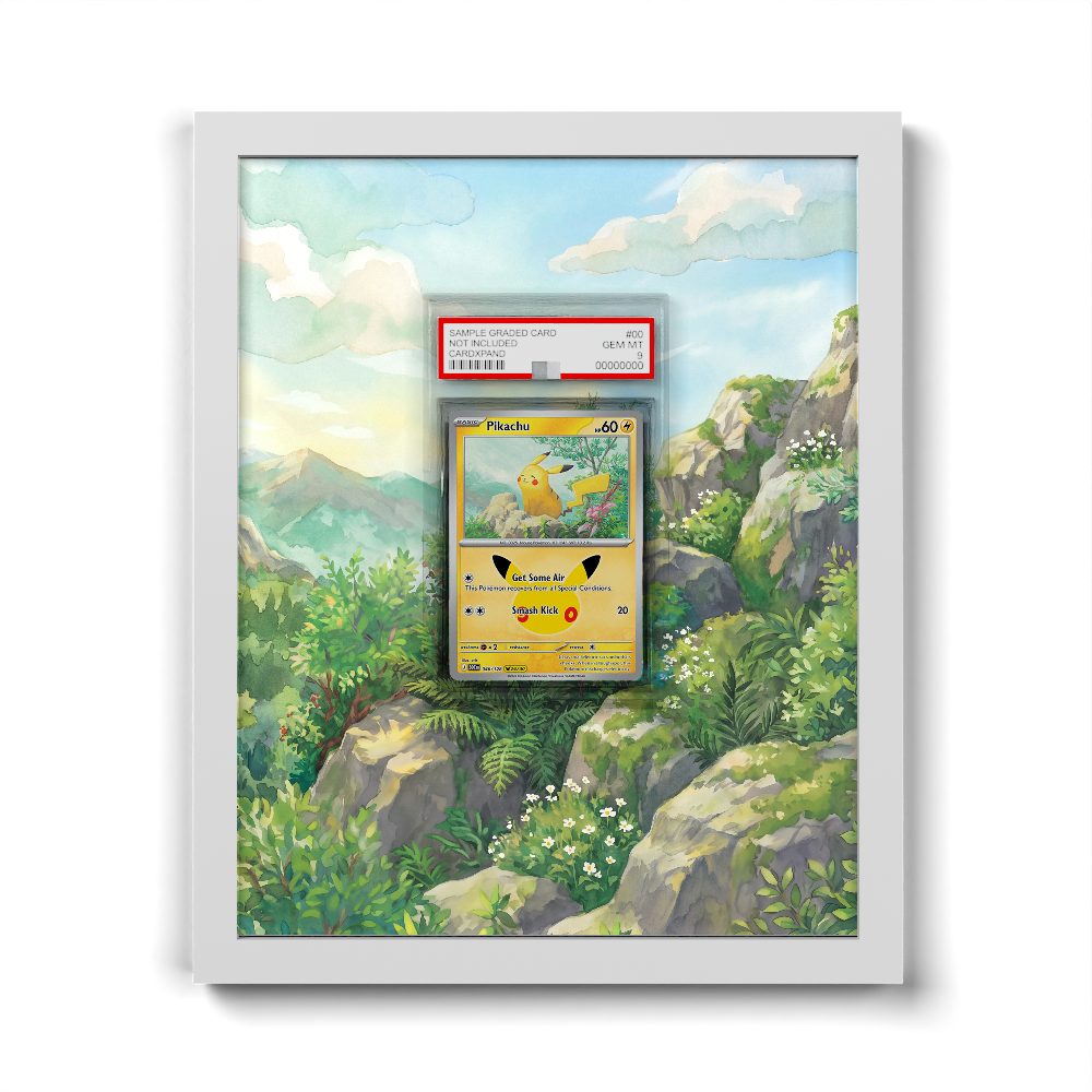 046/128 Pikachu - Extended Artwork Pokemon Card Frame