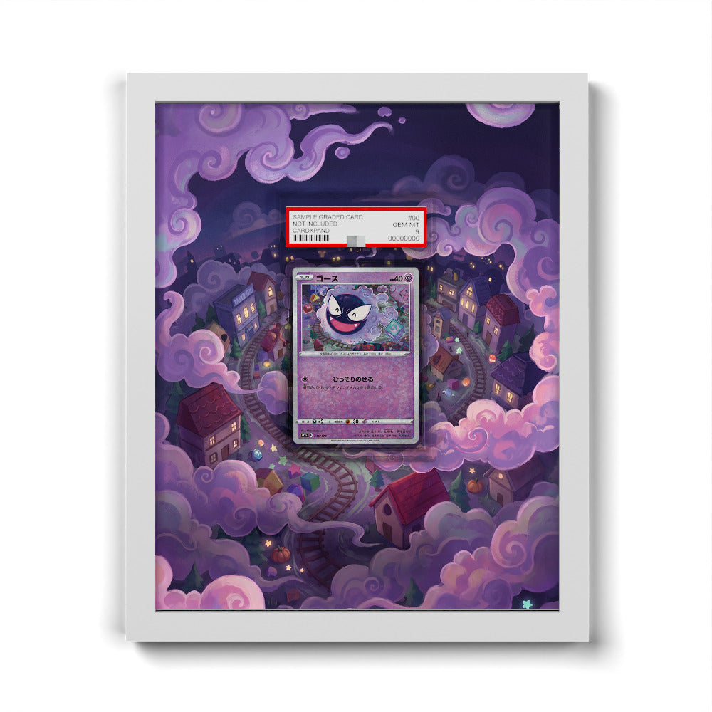 046/172 Gastly - Extended Artwork Pokemon Card Frame