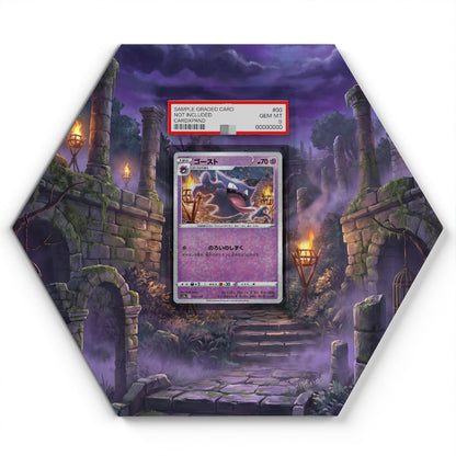 047/172 Haunter - Extended Artwork Pokemon Card Display