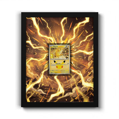 052/128 Pikachu - Extended Artwork Pokemon Card Frame