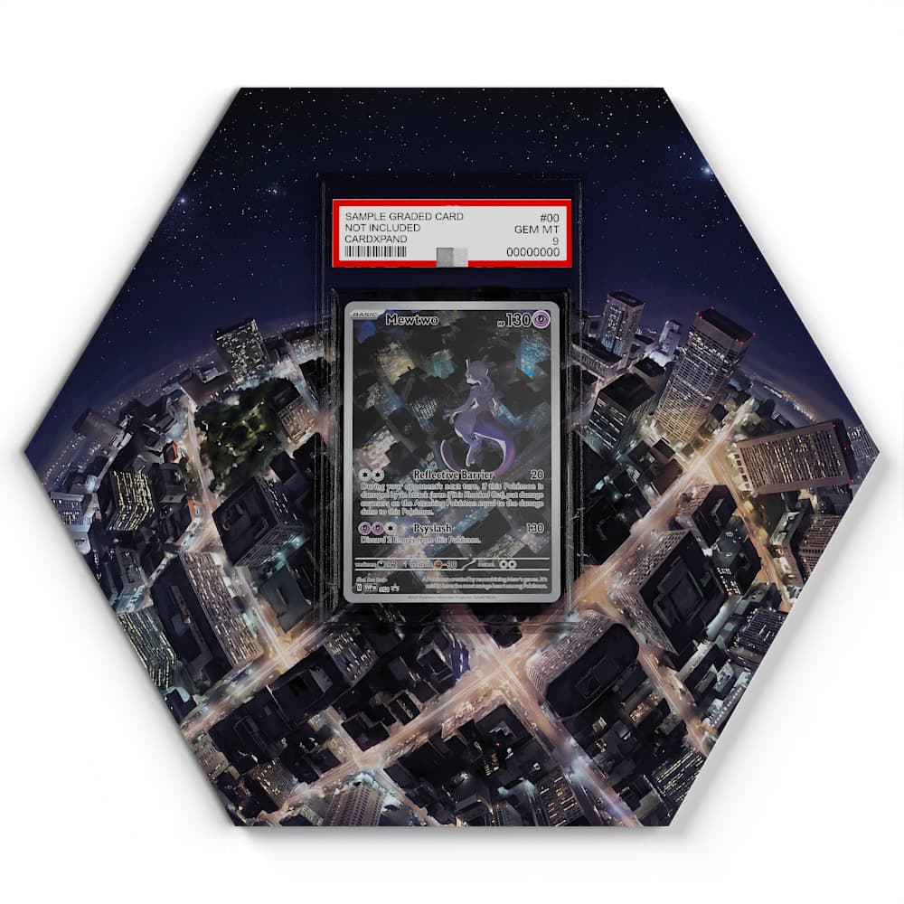 052 Mewtwo - Extended Artwork Pokemon Card Display