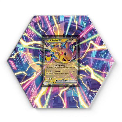 054/128 Pikachu ex - Extended Artwork Pokemon Card Display