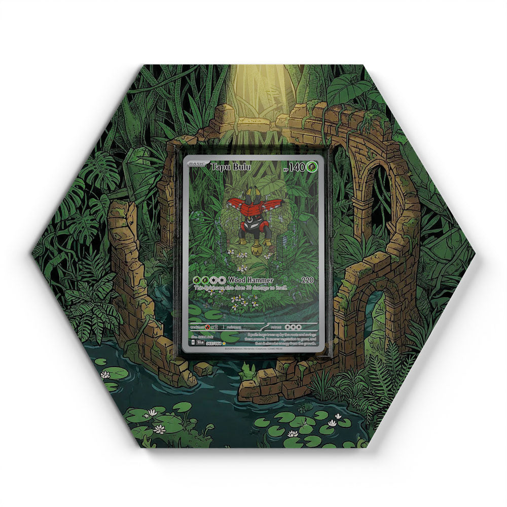 065/164 Tapu Bulu - Extended Artwork Pokemon Card Display