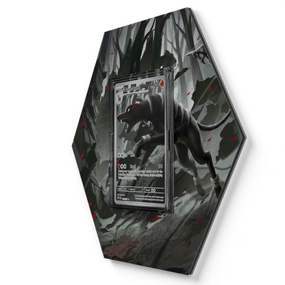 066/164 Houndoom - Extended Artwork Pokemon Card Display