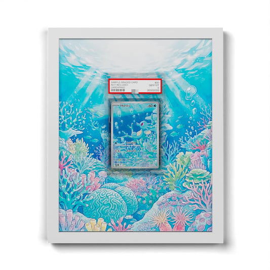 067 Horsea - Extended Artwork Framed Pokemon Card Display