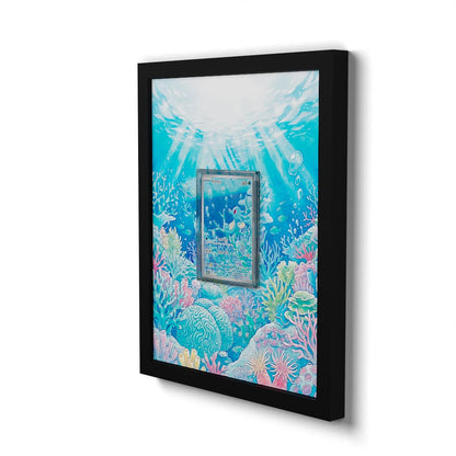 067 Horsea - Extended Artwork Framed Pokemon Card Display