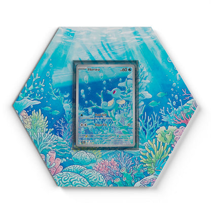 067/164 Horsea - Extended Artwork Pokemon Card Display