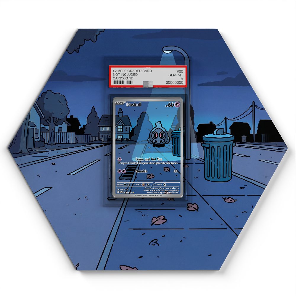 068/064 Duskull - Extended Artwork Pokemon Card Display
