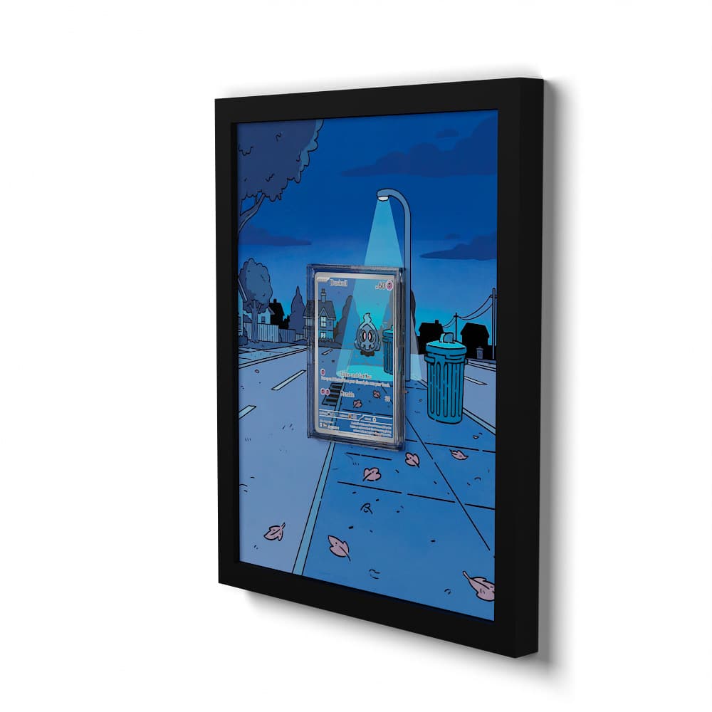 068 Duskull - Extended Artwork Framed Pokemon Card Display