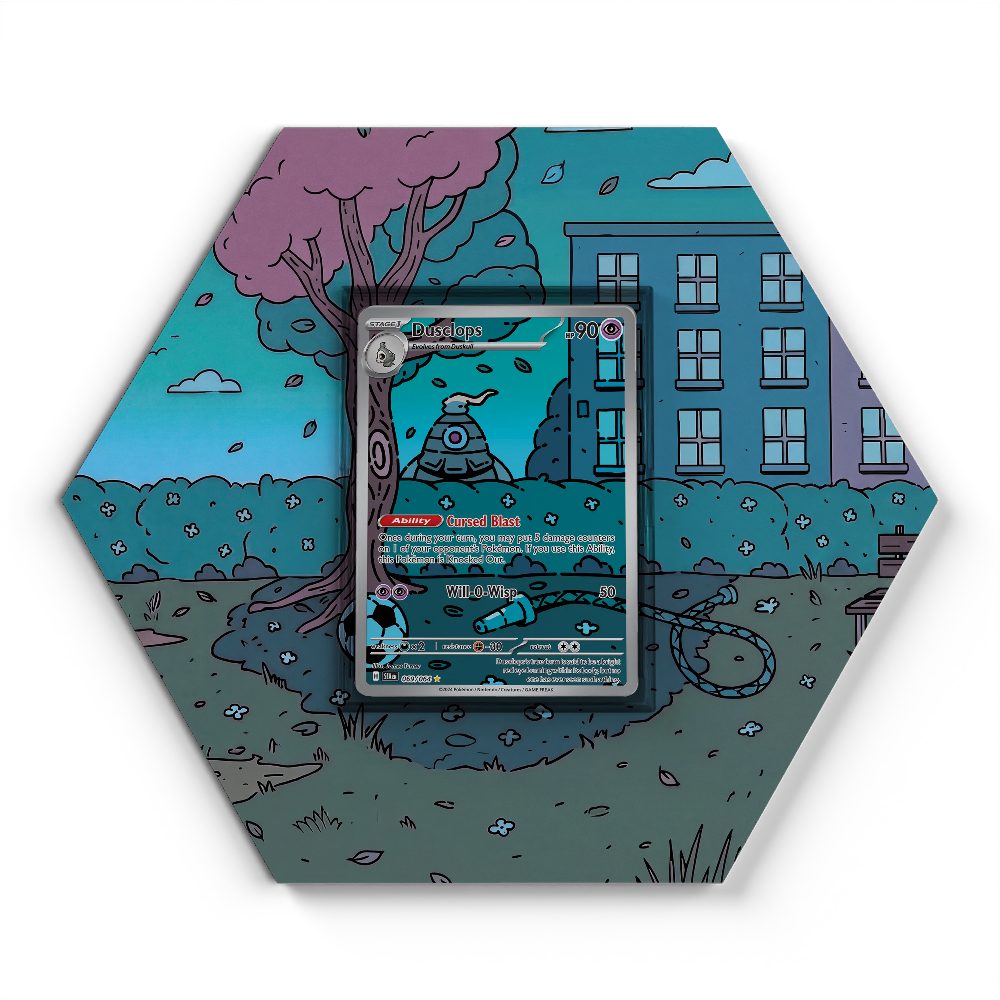 069/064 Dusclops - Extended Artwork Pokemon Card Display