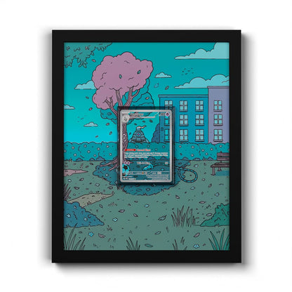 069 Dusclops - Extended Artwork Framed Pokemon Card Display