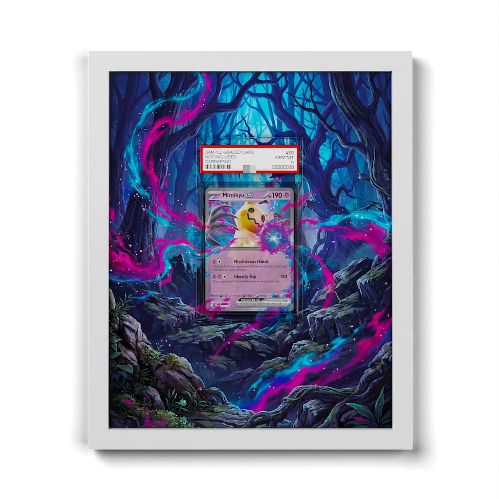 069/159 Mimikyu EX - Extended Artwork Framed Pokemon Card Display