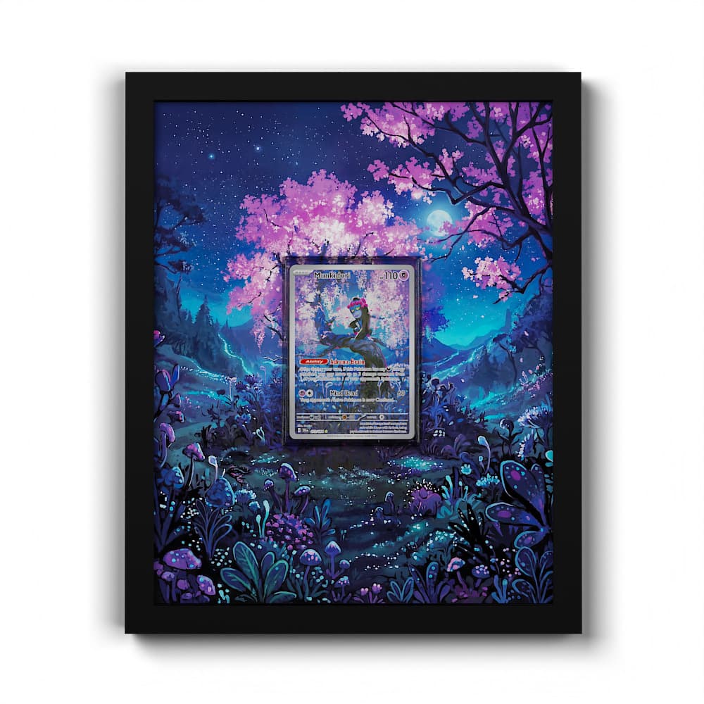 072 Munkidori - Extended Artwork Framed Pokemon Card Display