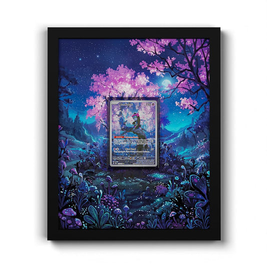 072 Munkidori - Extended Artwork Framed Pokemon Card Display