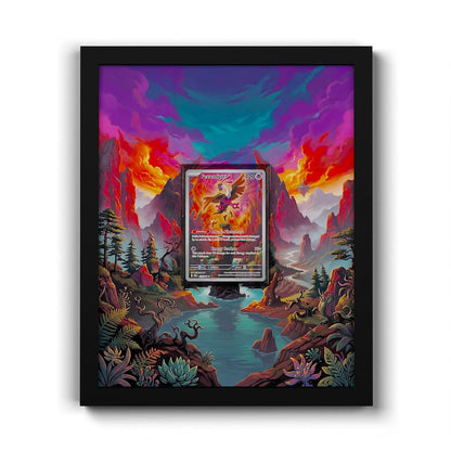 073 Ferzandipiti - Extended Artwork Framed Pokemon Card Display