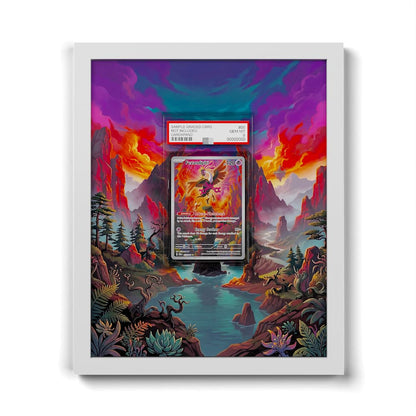073 Ferzandipiti - Extended Artwork Framed Pokemon Card Display