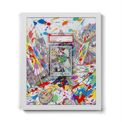 073/068 Smeargle - Extended Artwork Framed Pokemon Card Display