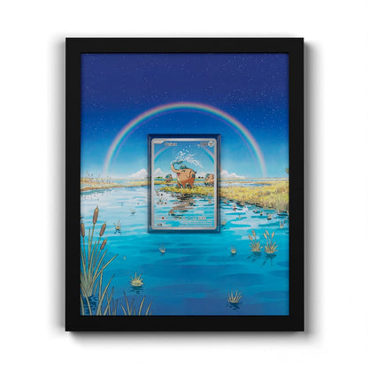 076 Cufant - Extended Artwork Framed Pokemon Card Display