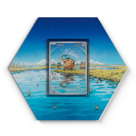 076/164 Clufant - Extended Artwork Pokemon Card Display