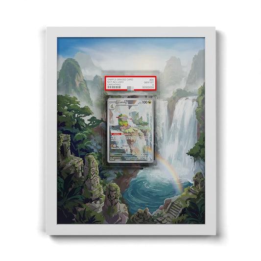 077 Fraxure - Extended Artwork Framed Pokemon Card Display