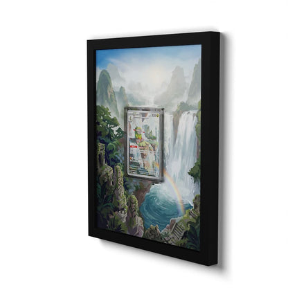 077 Fraxure - Extended Artwork Framed Pokemon Card Display