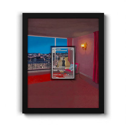 078 Persian - Extended Artwork Framed Pokemon Card Display