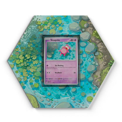 079/165 Slowpoke - Extended Artwork Pokemon Card Display