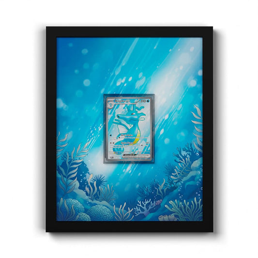 080 Kingdra EX - Extended Artwork Framed Pokemon Card Display