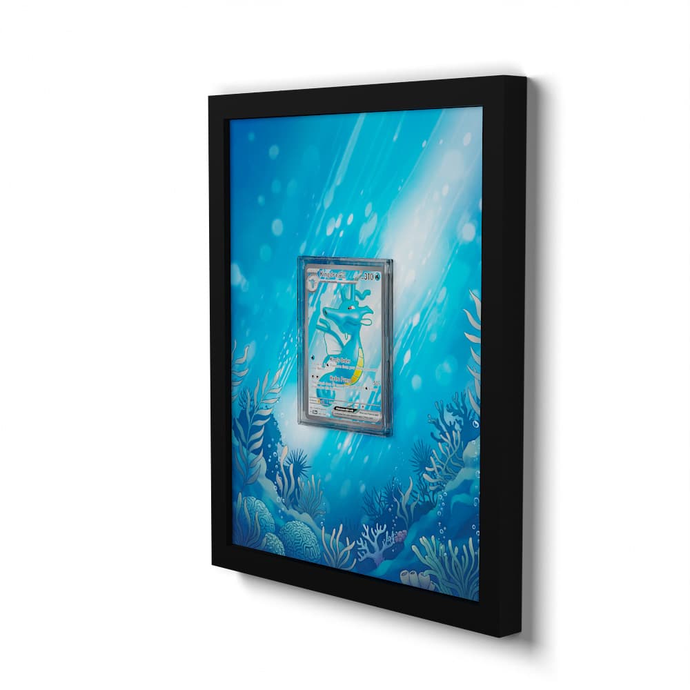 080 Kingdra EX - Extended Artwork Framed Pokemon Card Display
