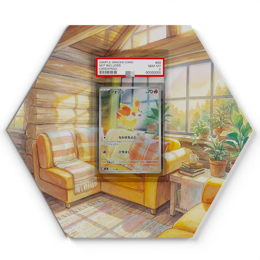 080 & 085/083 Fennekin - Extended Artwork Pokemon Card Display