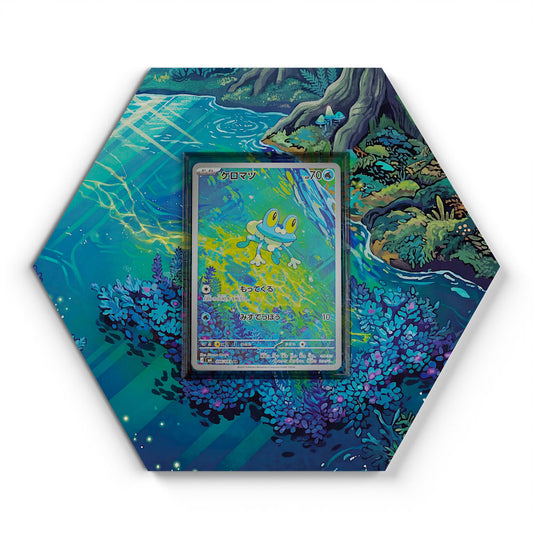 086/083 Froakie - Extended Artwork Pokemon Card Display