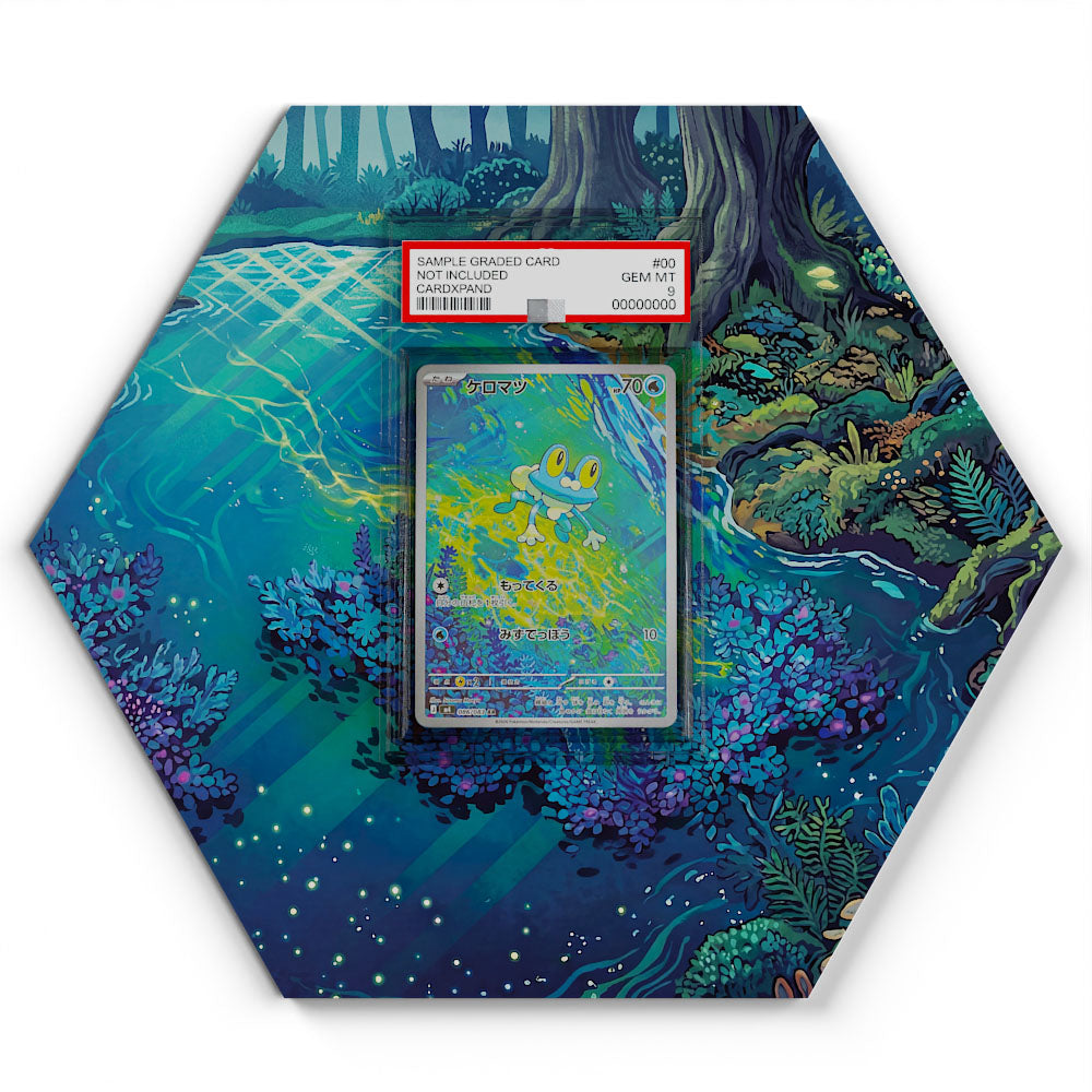 086/083 Froakie - Extended Artwork Pokemon Card Display