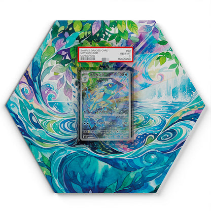 087/083 Frogadier - Extended Artwork Pokemon Card Display