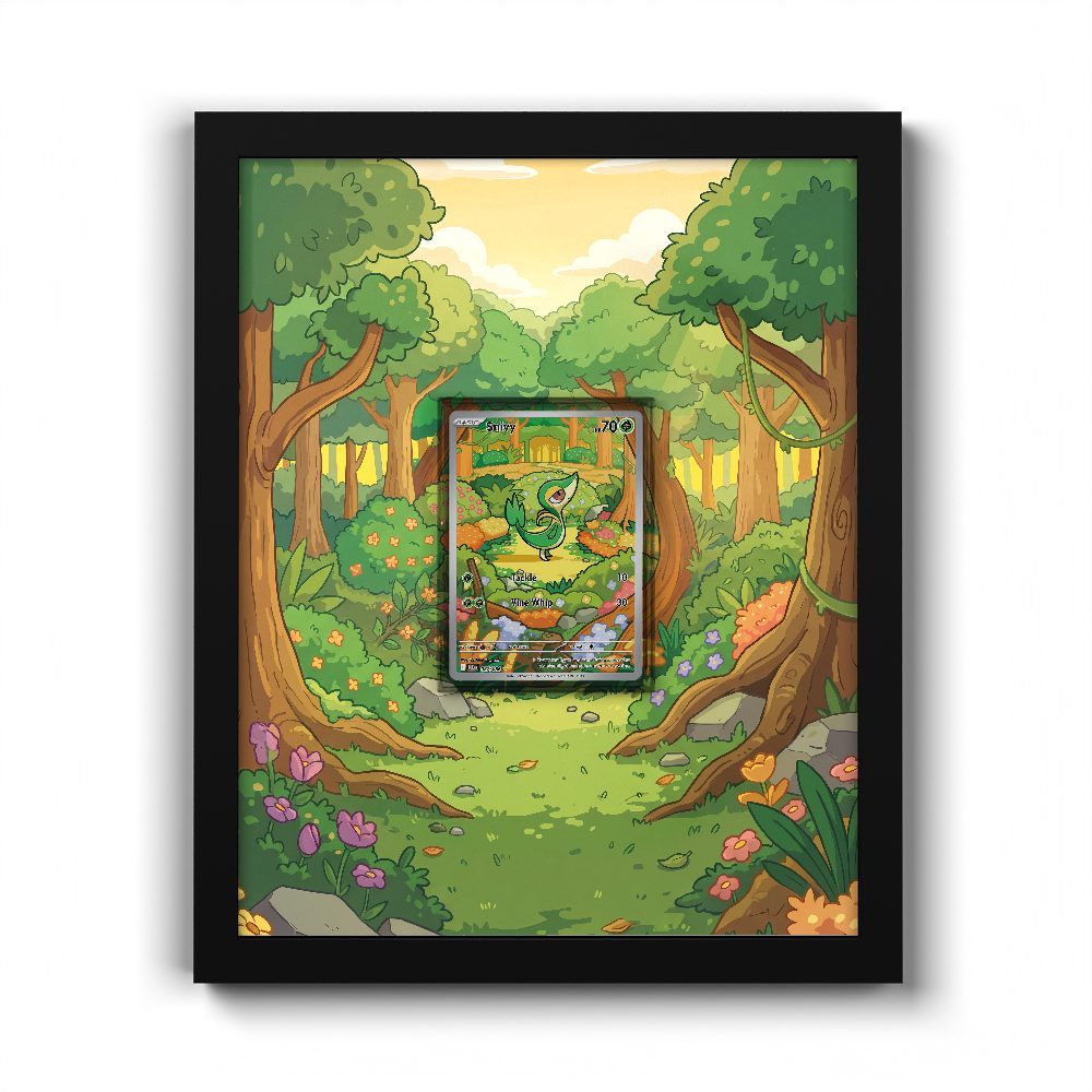 087/086 Snivy - Extended Artwork Pokemon Card Frame