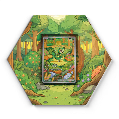 087/086 Snivy - Extended Artwork Pokemon Card Display