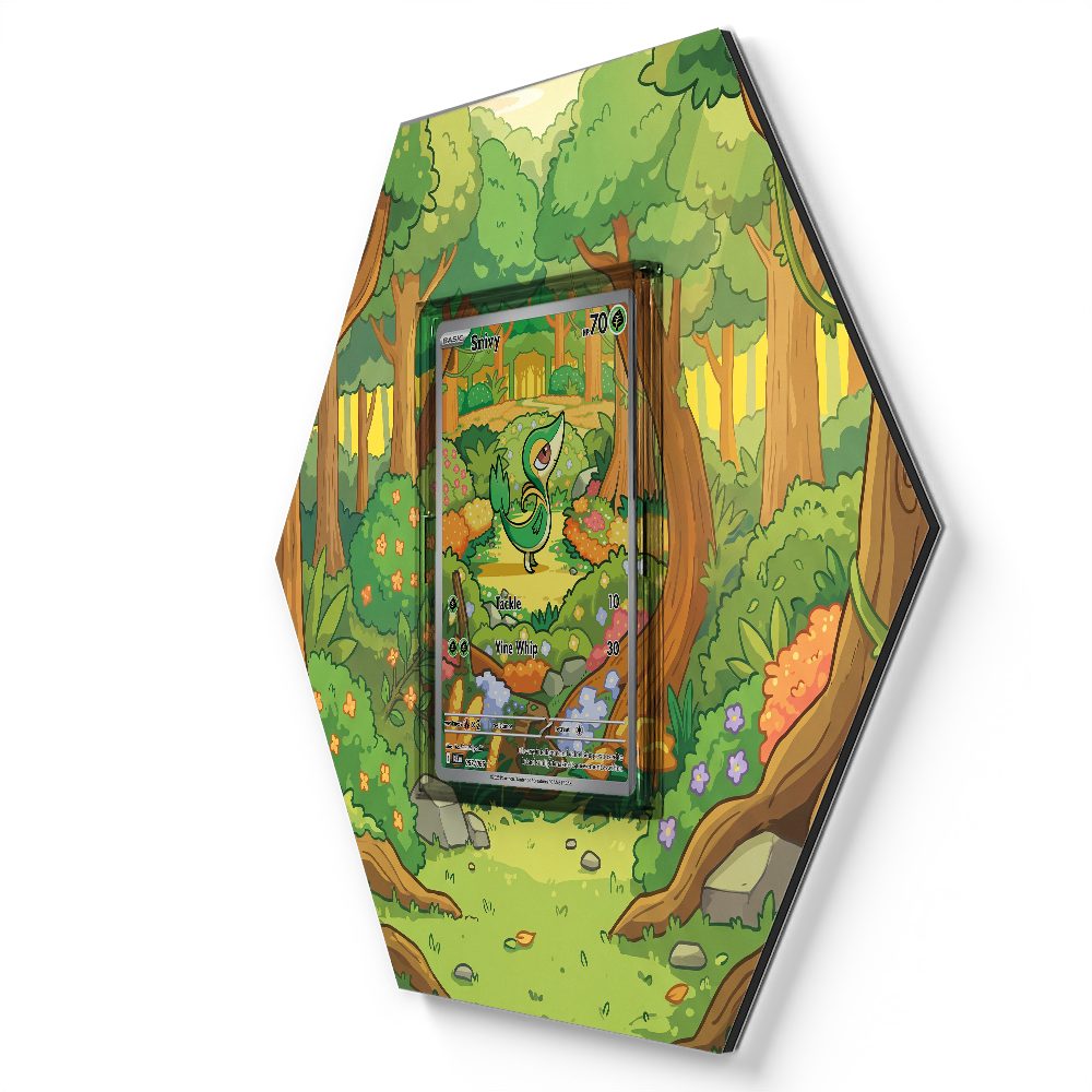 087/086 Snivy - Extended Artwork Pokemon Card Display