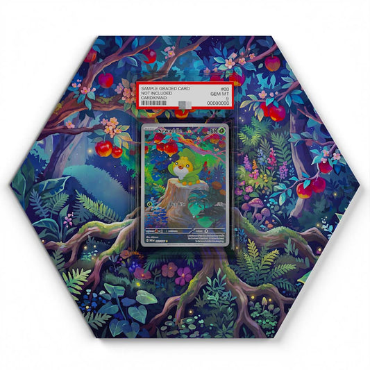087/086 Sewaddle - Extended Artwork Pokemon Card Display