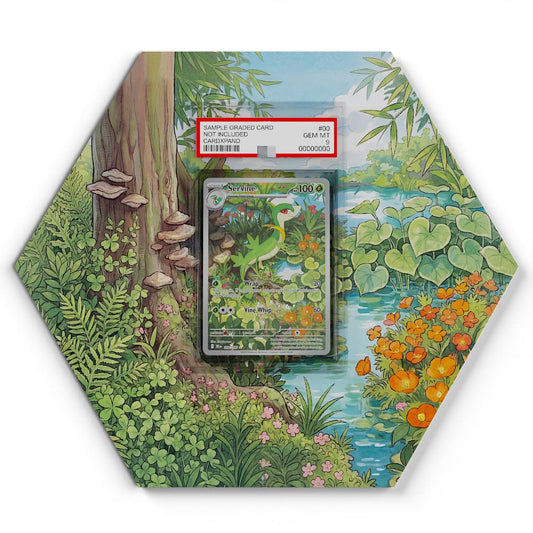 088/086 Servine - Extended Artwork Pokemon Card Display